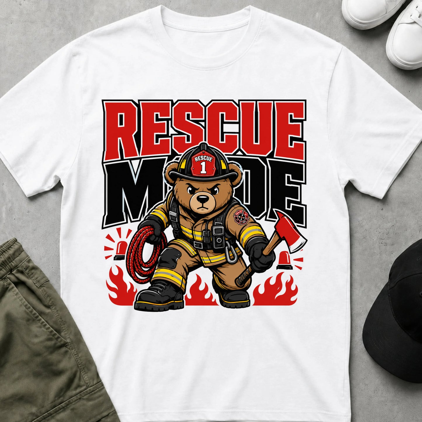 Rescue Mode T-Shirt White