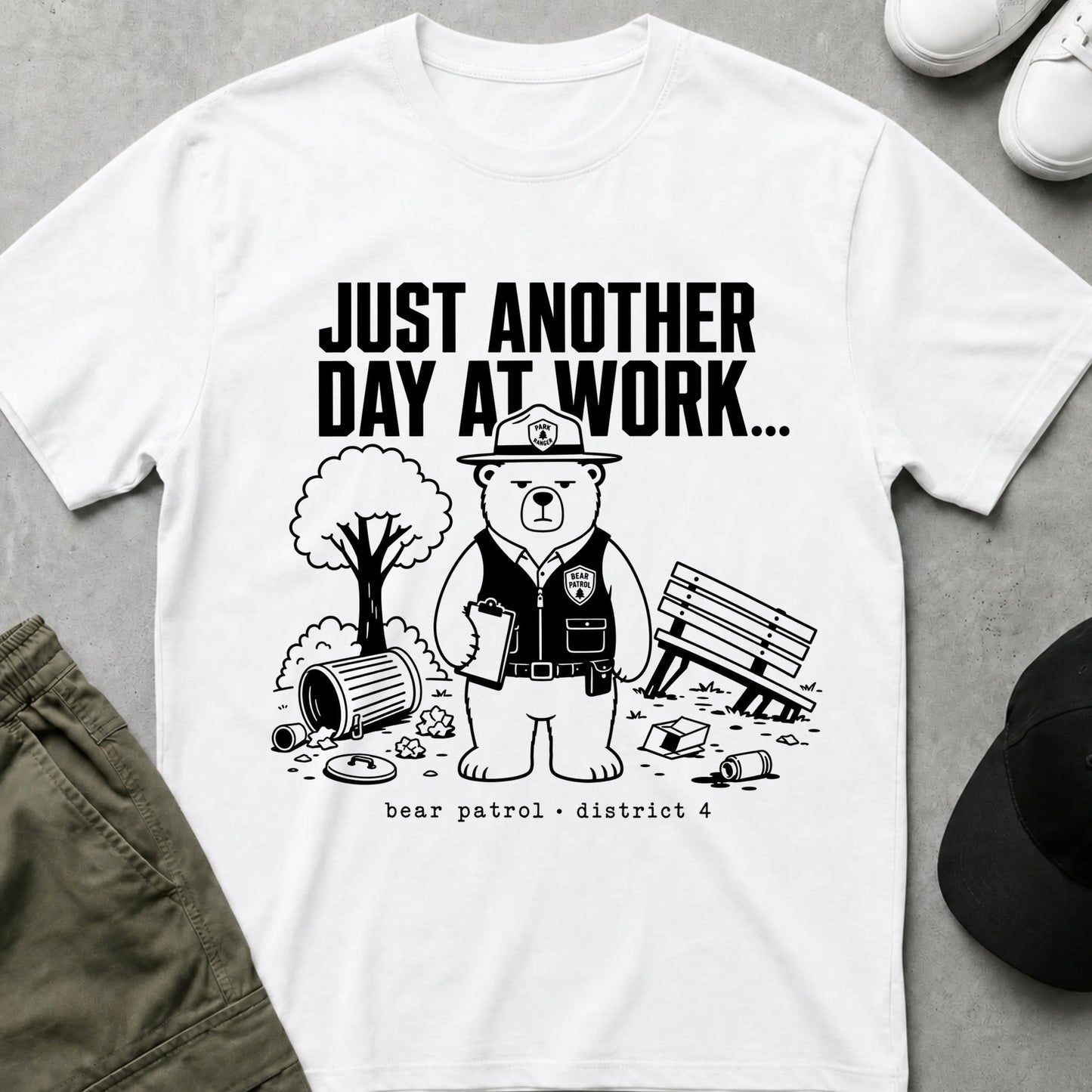 Another Day T-Shirt White