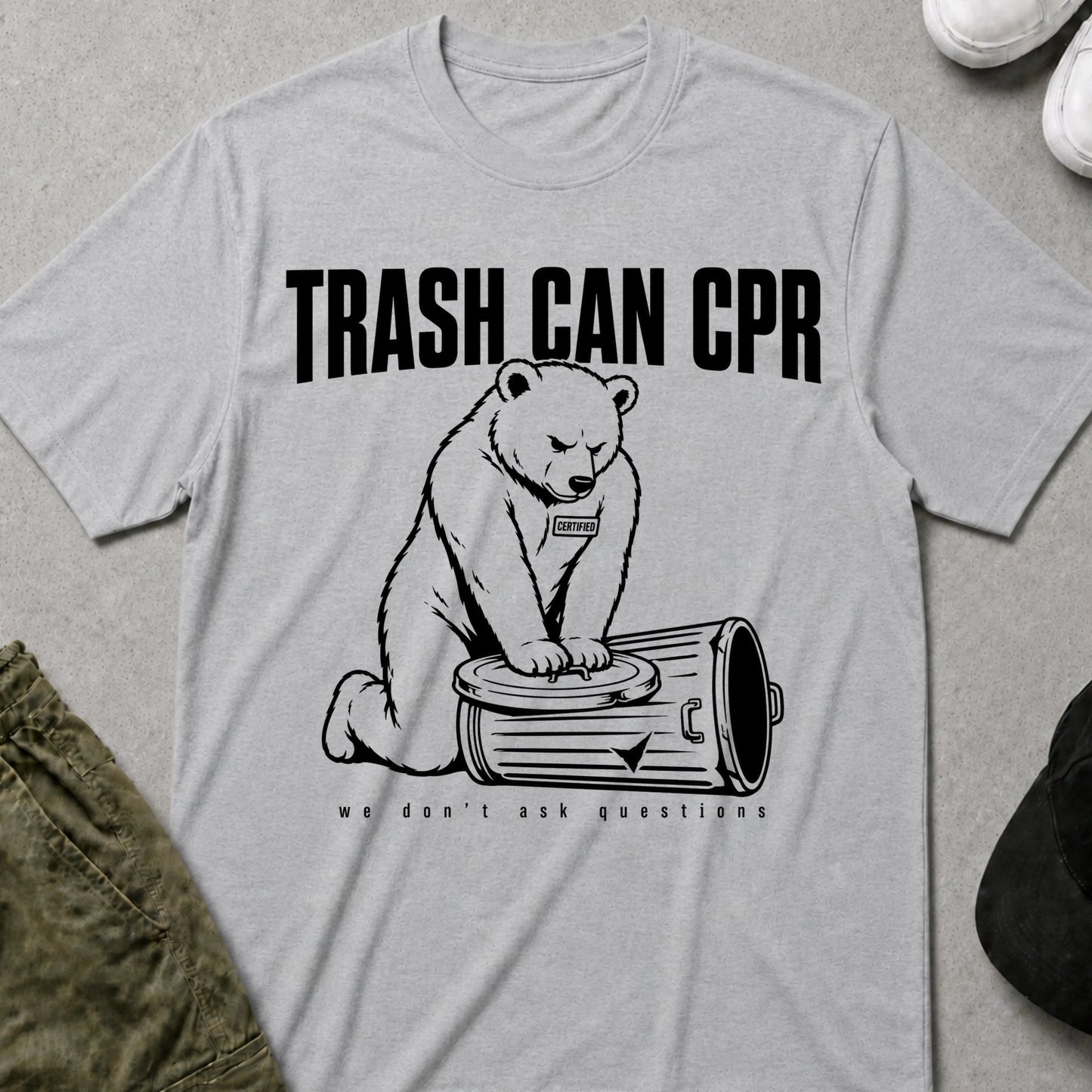 CPR T-Shirt Sport Grey