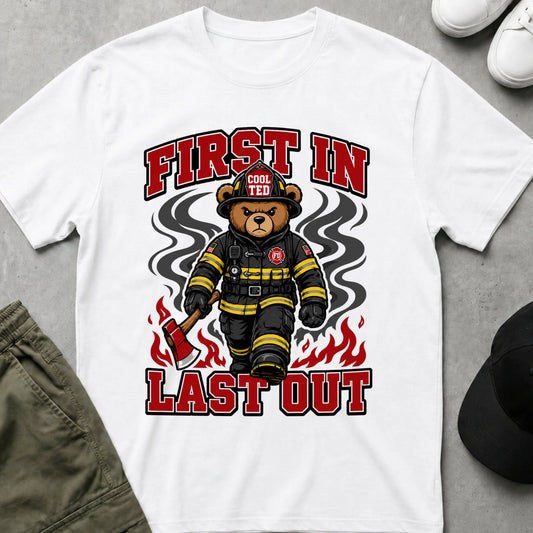 First In T-Shirt White