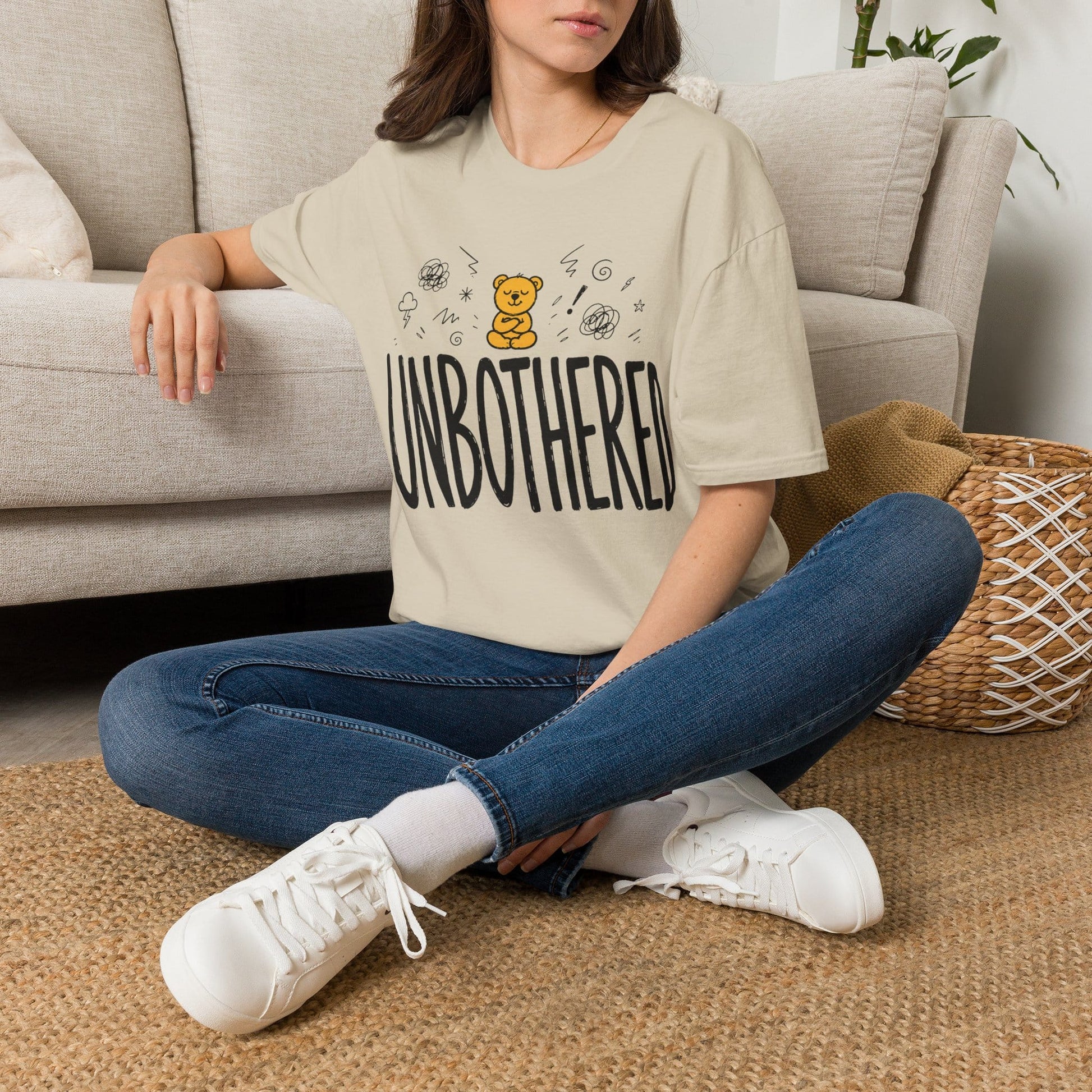 Printify Teddy-Bear Unbothered T-Shirt