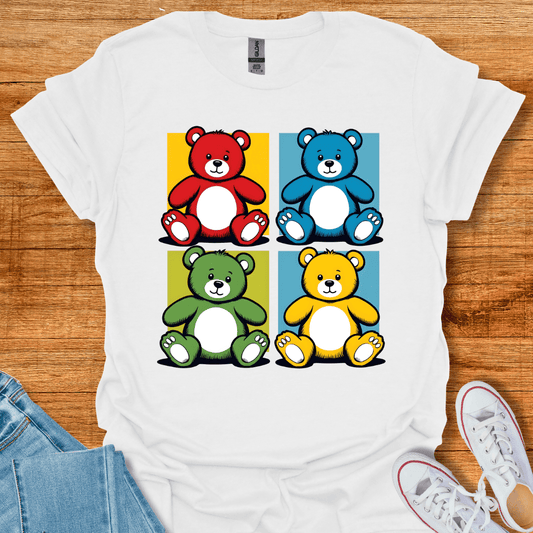 The 4 Bears T-Shirt White