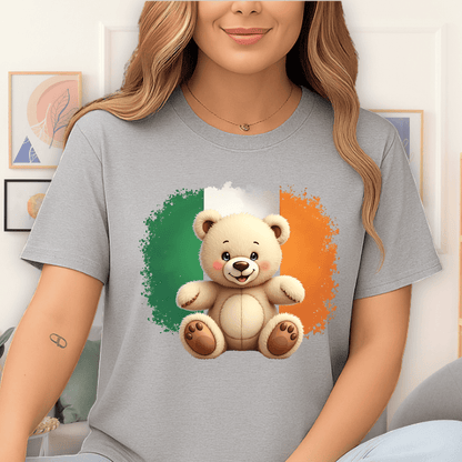 Emerald Isle Smile T-Shirt Sport Grey