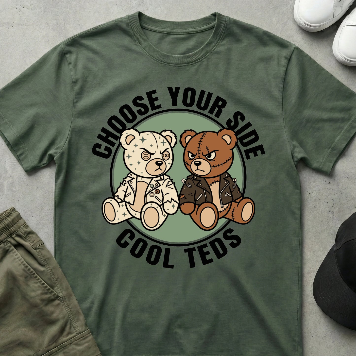 Choose Your Side T-Shirt Military Green