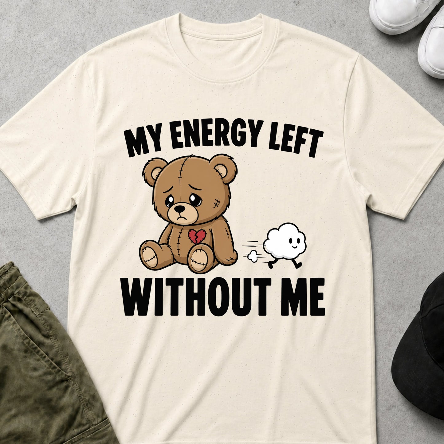 Energy T-Shirt Natural