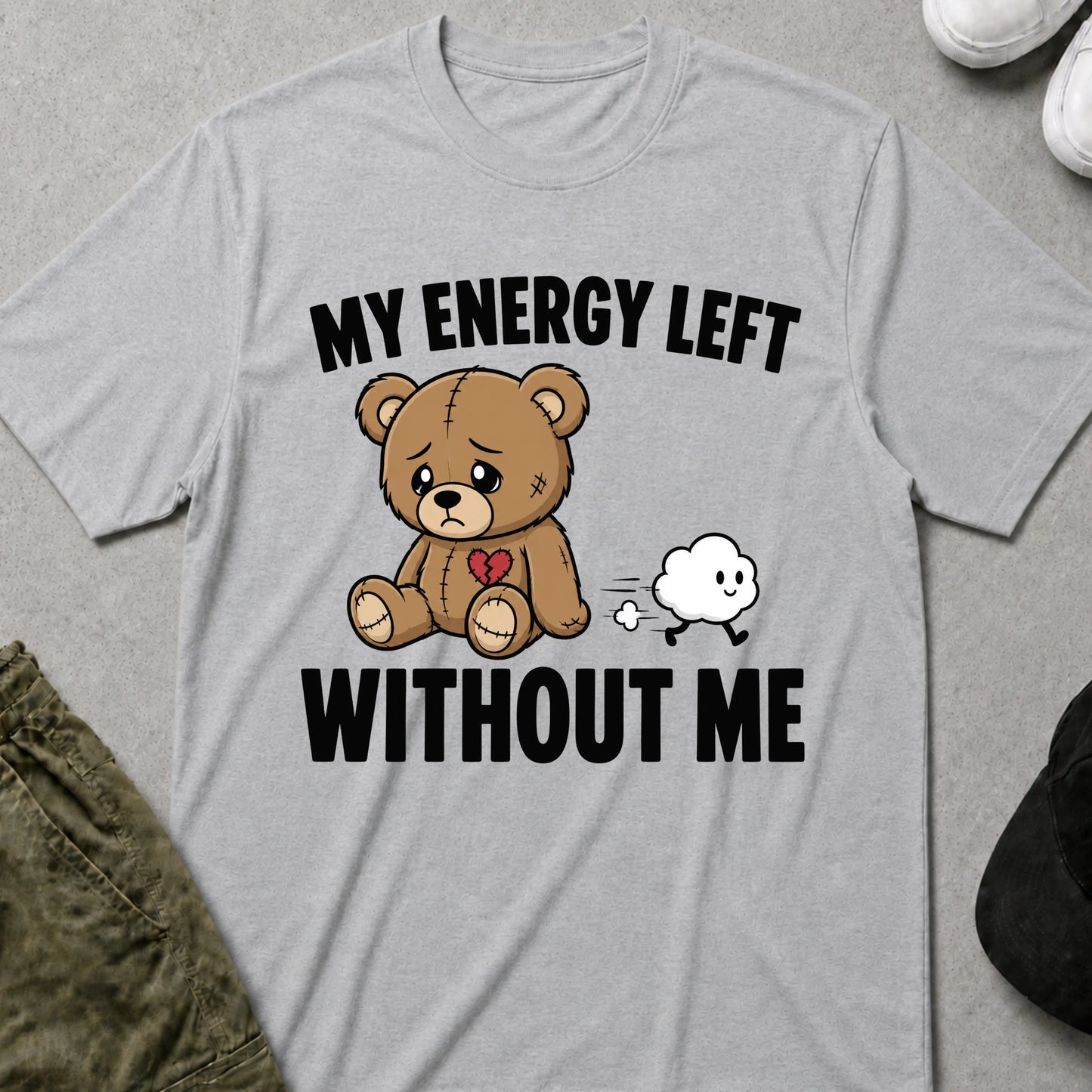 Energy T-Shirt Sport Grey
