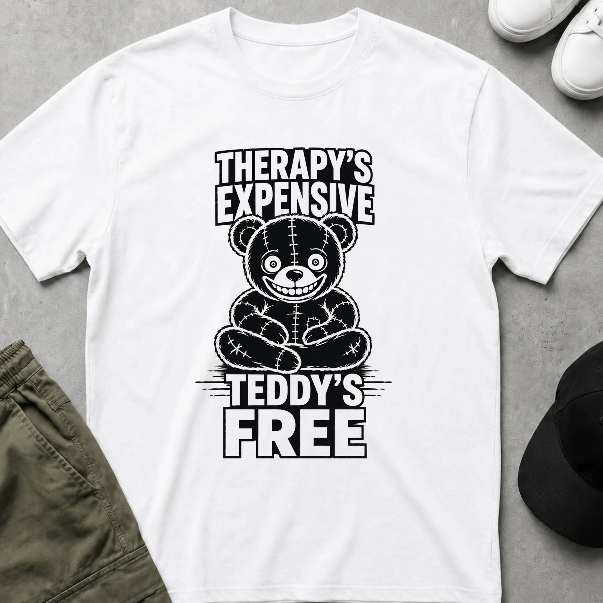 Expensive Therapy T-Shirt White