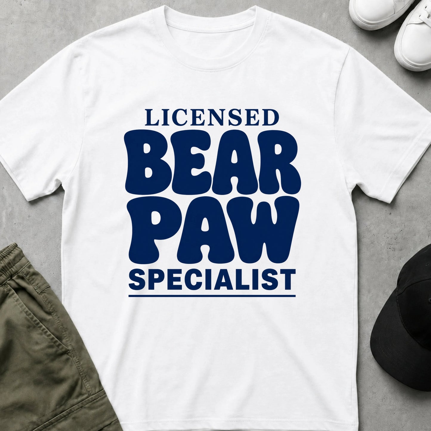 Bear Paw Specialist T-Shirt White