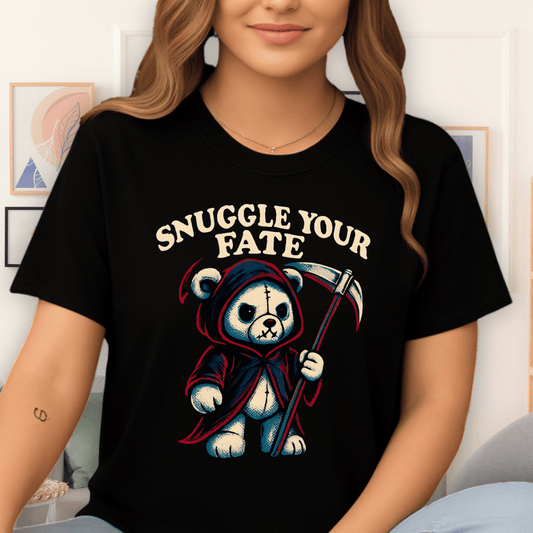 Cool Teds Teddy-Bear Grim Reaper T-Shirt