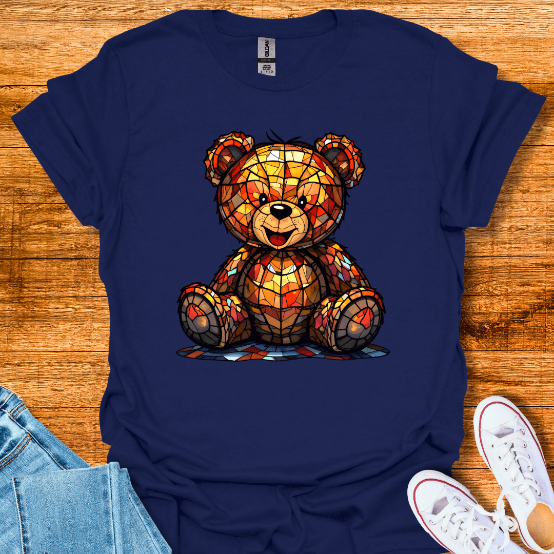 Cool Teds Teddy-Bear Teddy Sparkles T-Shirt Navy / S