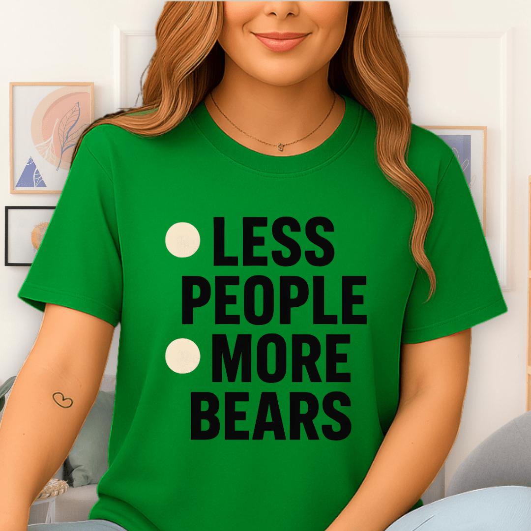 Printify Teddy-Bear More Bears T-Shirt Irish Green / S