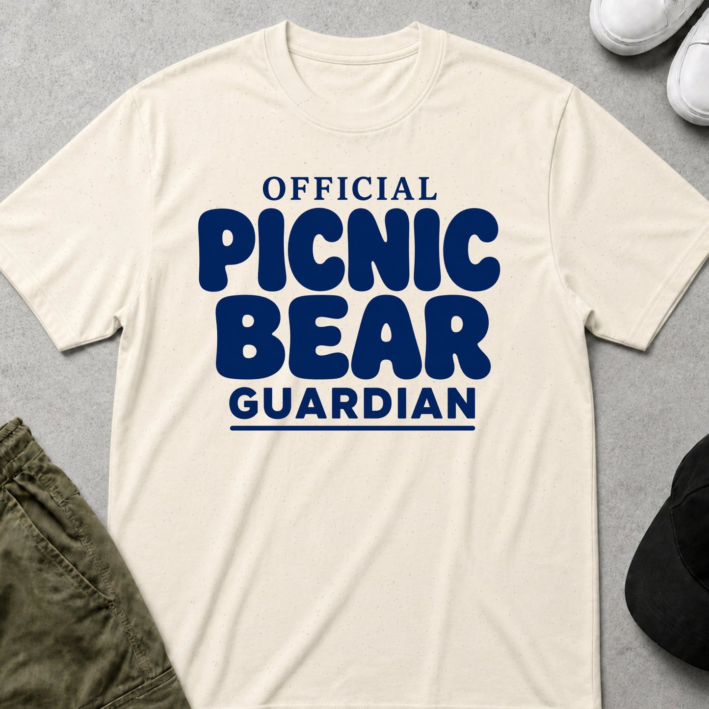 Cool Teds Teddy-Bear Picnic Bear T-Shirt Natural / S