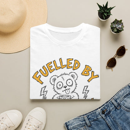 Printify Teddy-Bear Fueled T-Shirt White / S