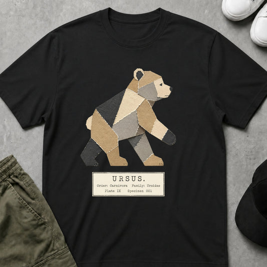 Cool Teds Teddy-Bear Ursus T-Shirt Black / S