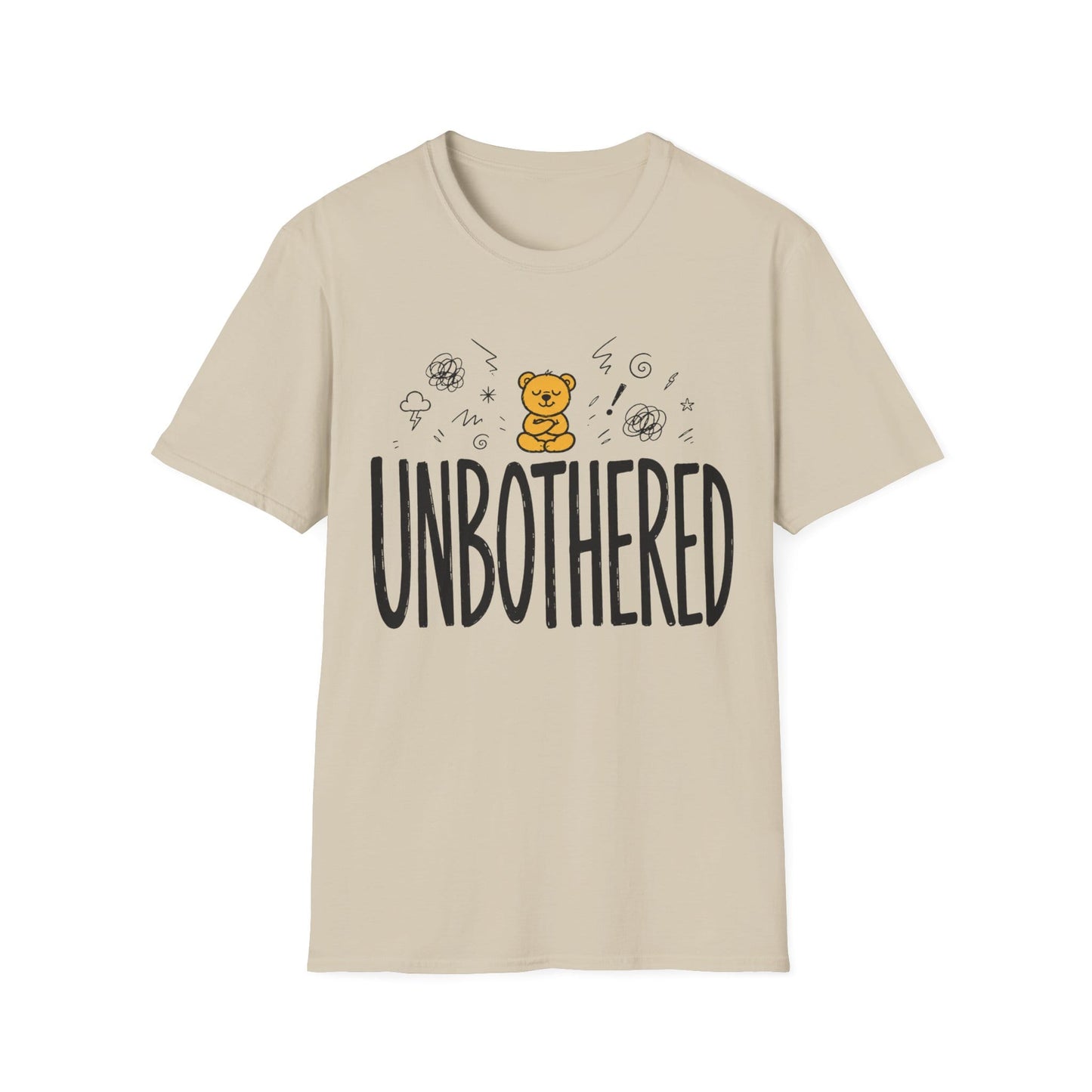 Printify Teddy-Bear Unbothered T-Shirt