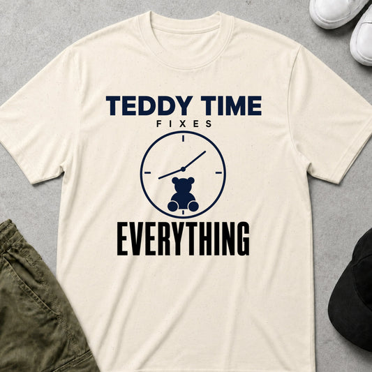 Teddy Time T-Shirt Natural