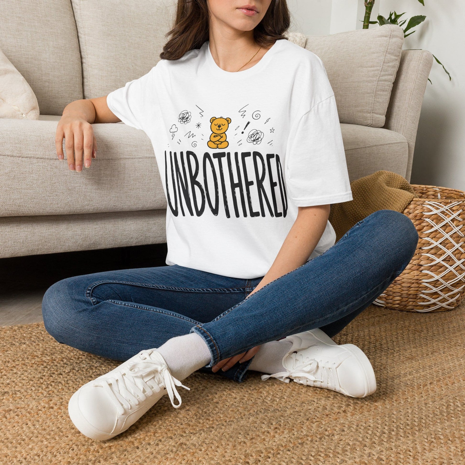 Printify Teddy-Bear Unbothered T-Shirt