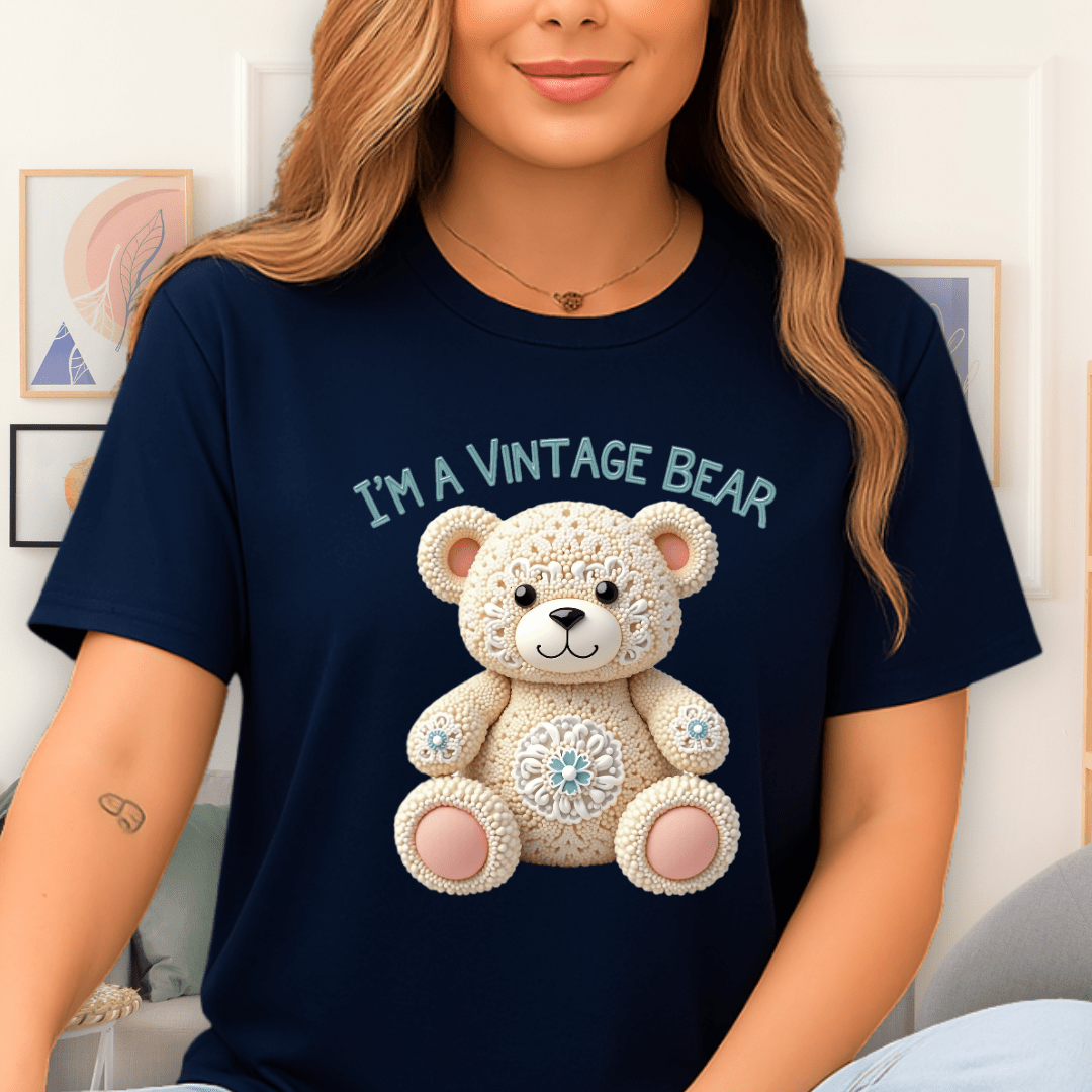 I'm Vintage T-Shirt Navy