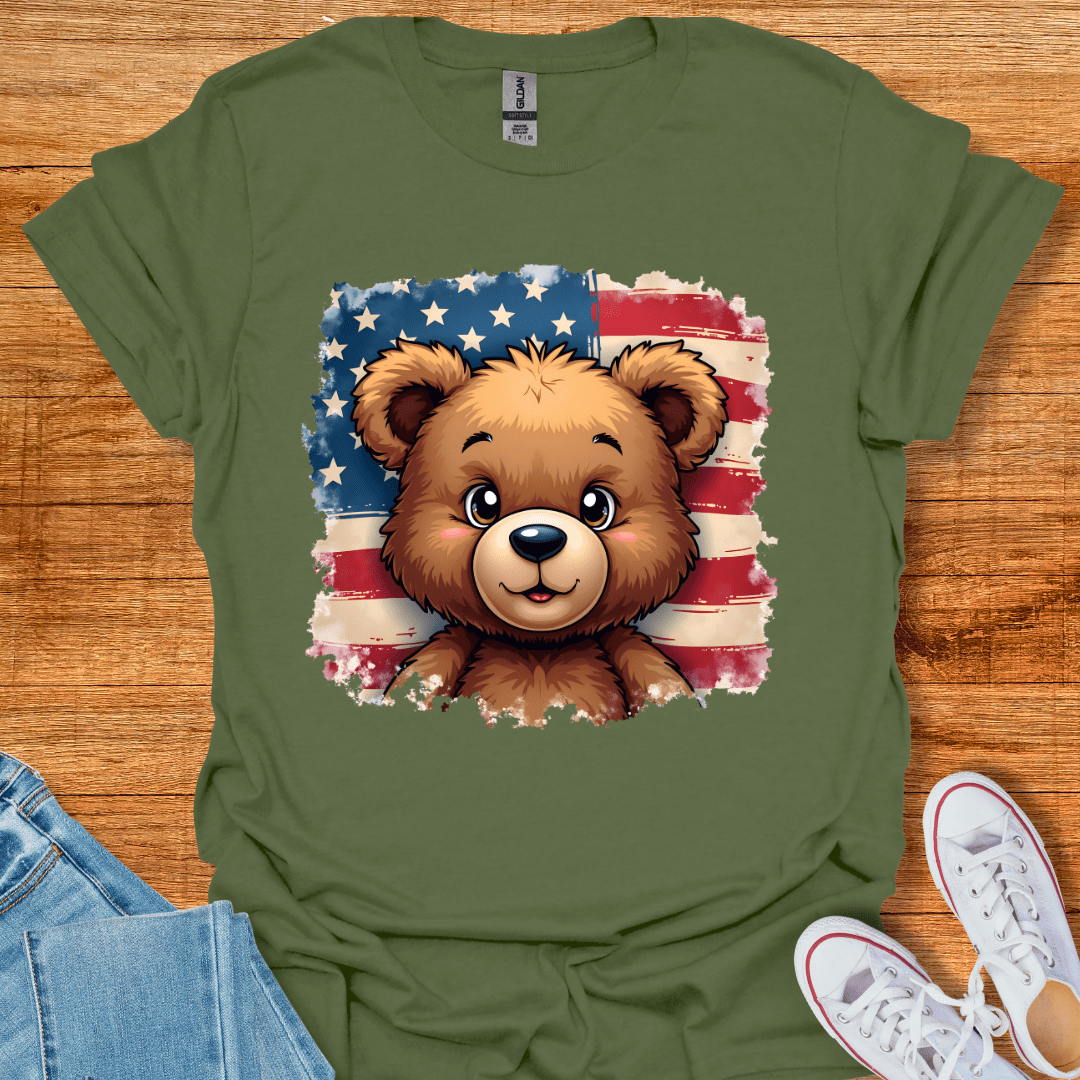 The Patriot T-Shirt Military Green