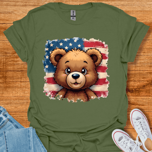 The Patriot T-Shirt Military Green