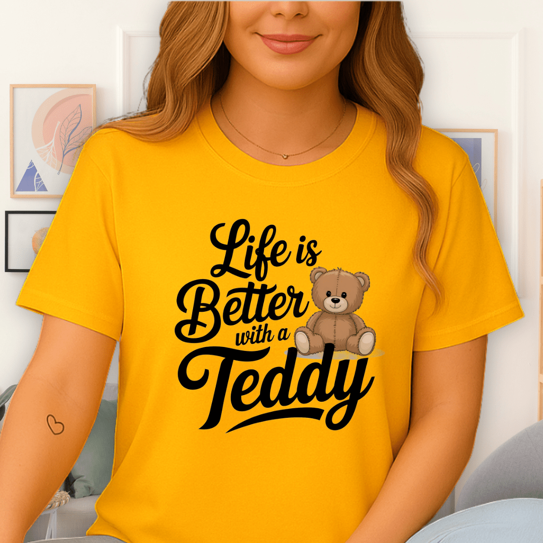 Cool Teds Teddy-Bear Better with a Teddy T-Shirt Daisy / S