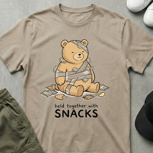 Snack Support T-shirt Sand