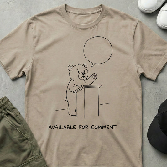 Cool Teds Teddy-Bear The Speaker T-Shirt Sand / S