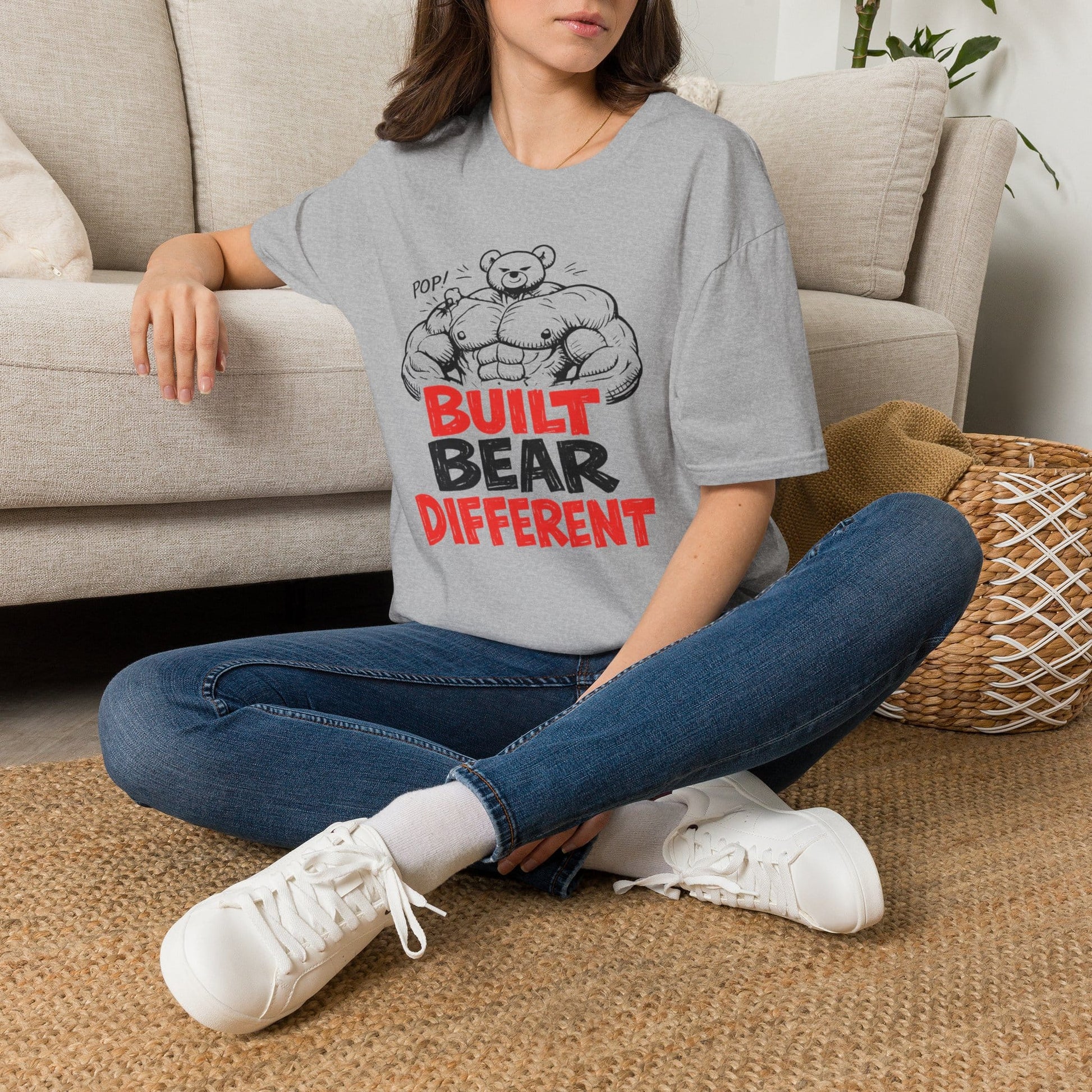 Printify Teddy-Bear Big Bear T-Shirt