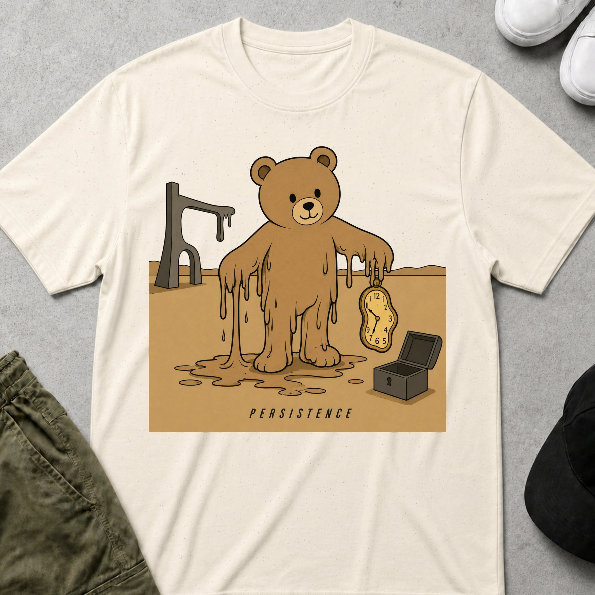 Cool Teds Teddy-Bear Persistence T-Shirt Natural / S