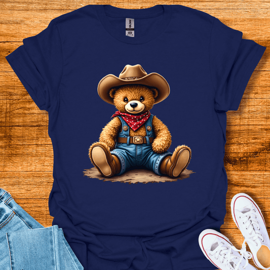 Cowboy Ted T-Shirt Navy