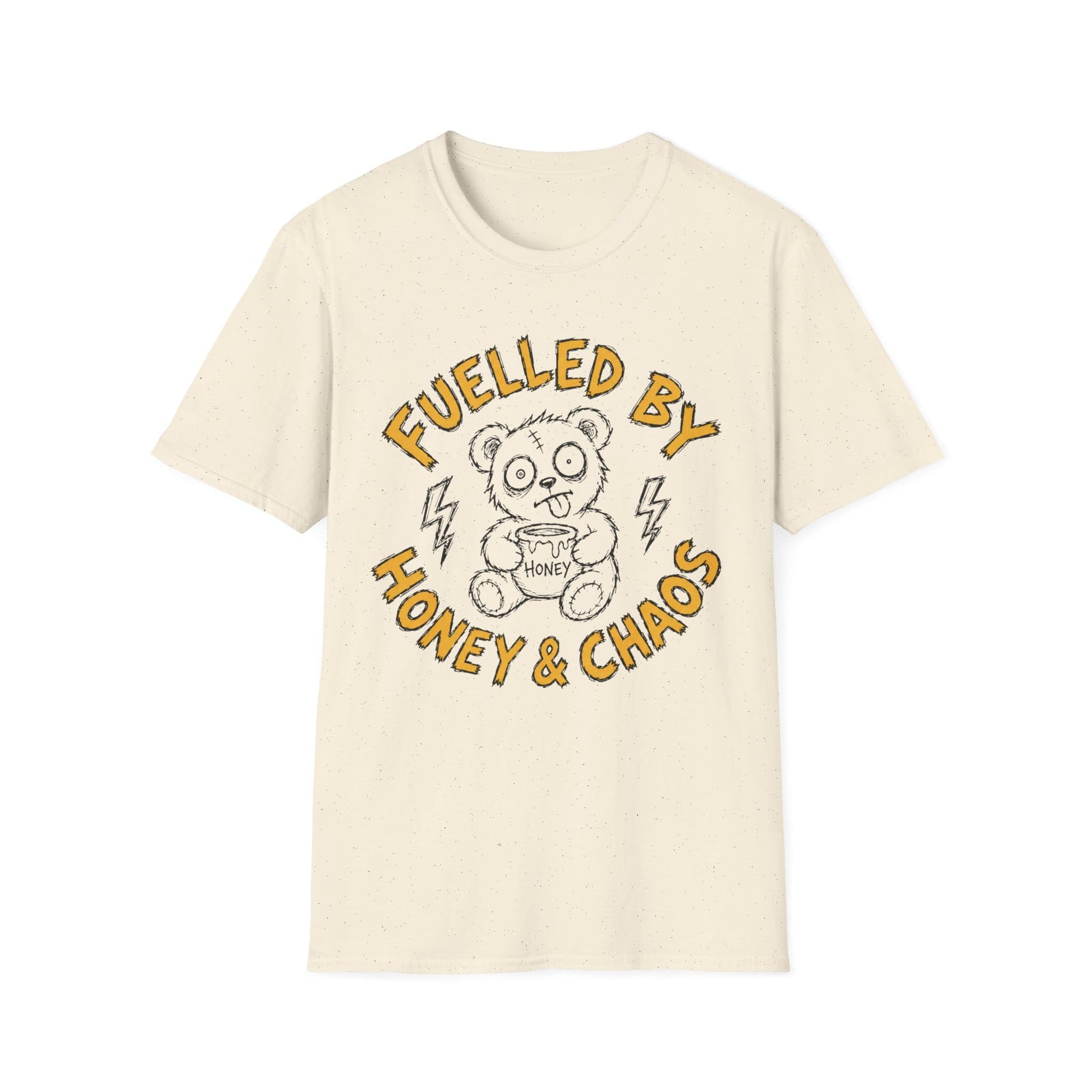 Printify Teddy-Bear Fueled T-Shirt