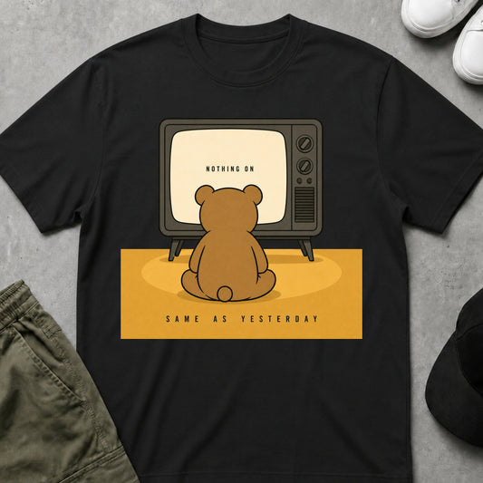 Cool Teds Teddy-Bear Same T-Shirt Black / S