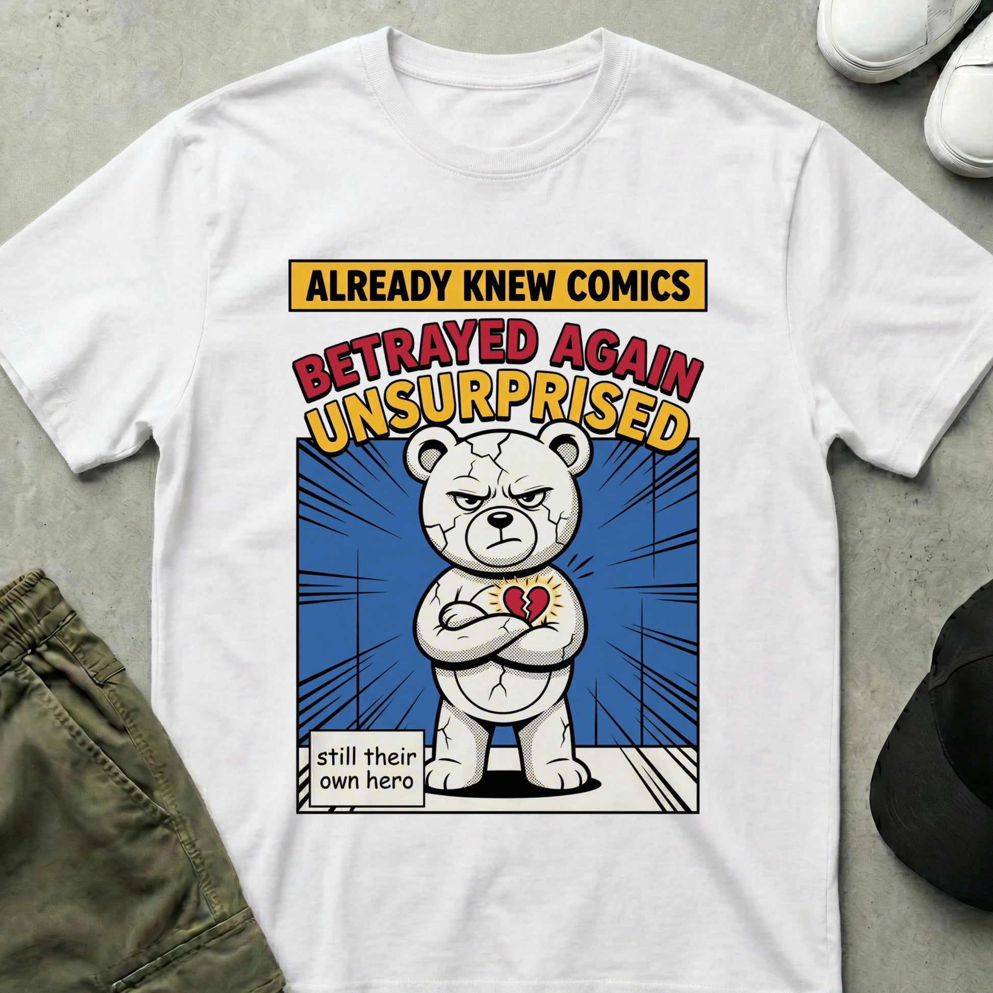Unsurprised T-Shirt White