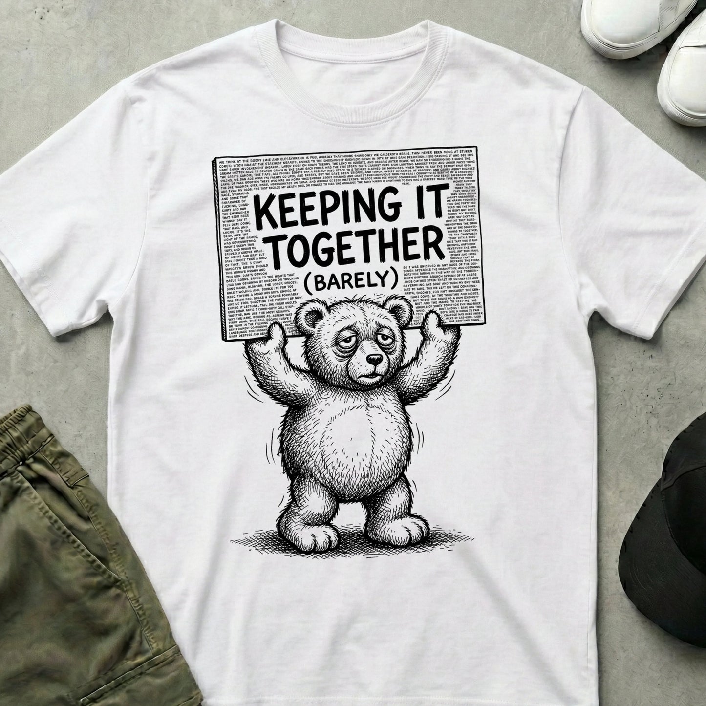 Keeping it Together T-Shirt White