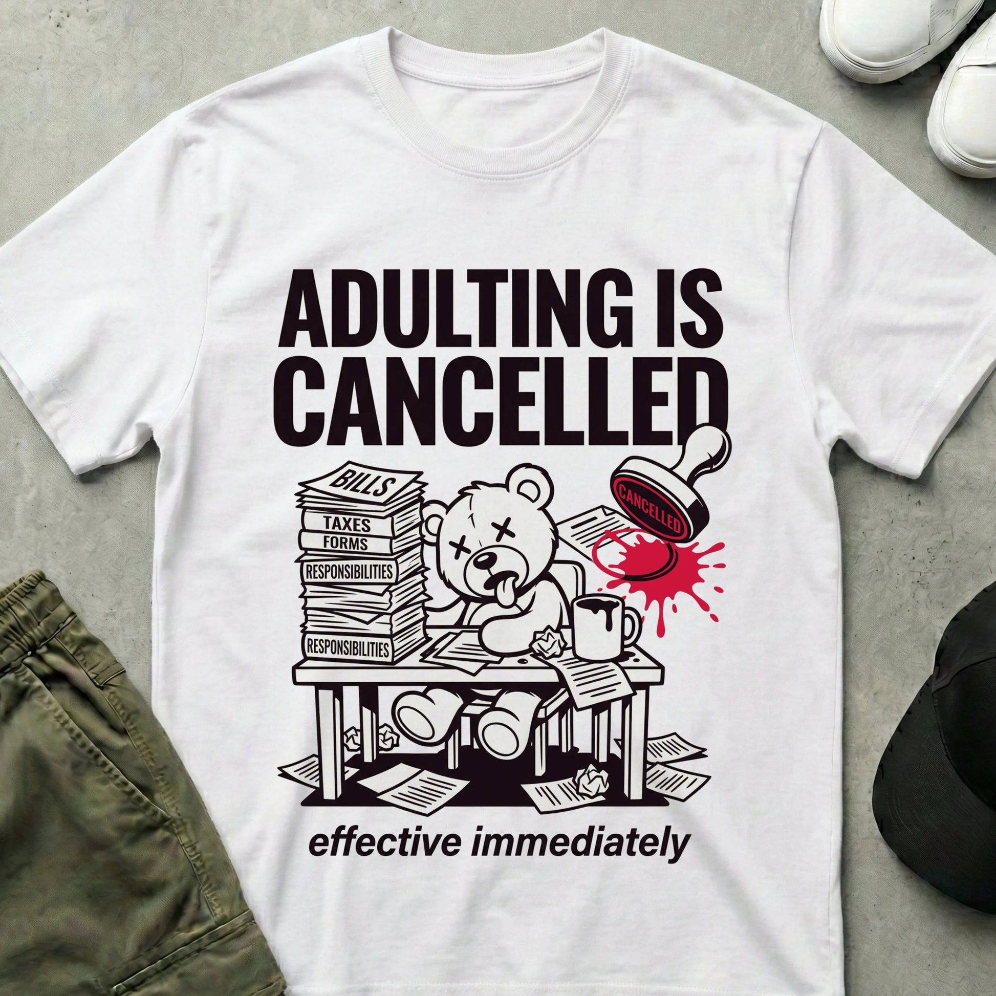 Cancelled T-Shirt White