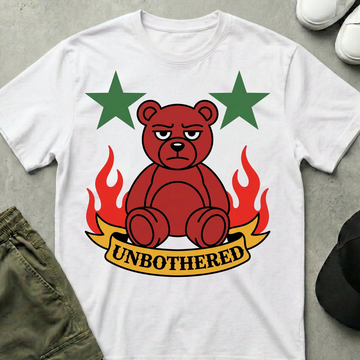 Not Fazed T-shirt White