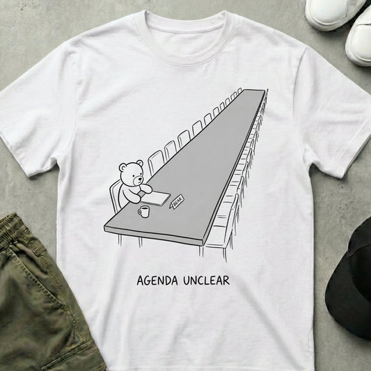 No Agenda T-Shirt White