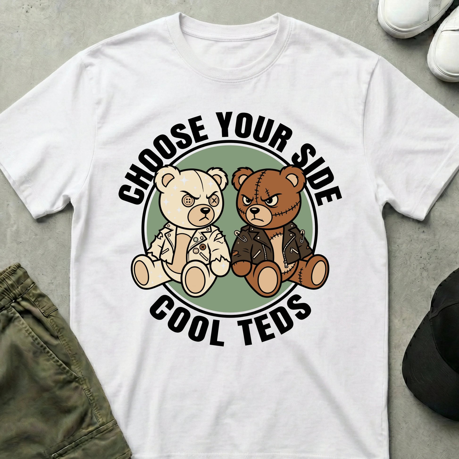 Choose Your Side T-Shirt White