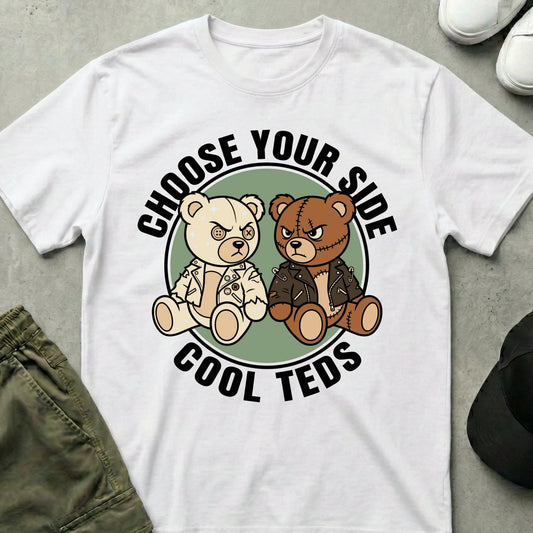 Choose Your Side T-Shirt White
