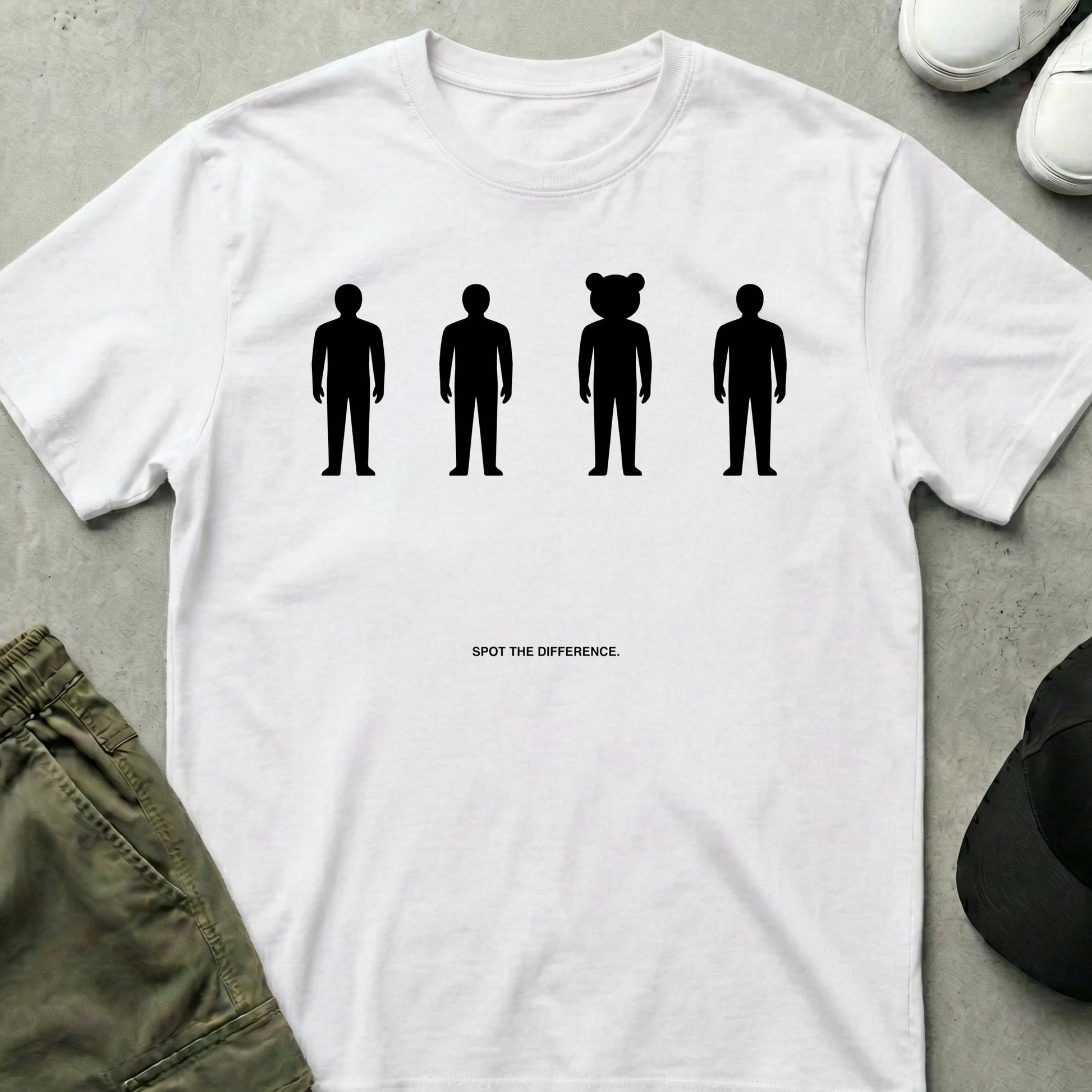 Spot the Difference T-Shirt White