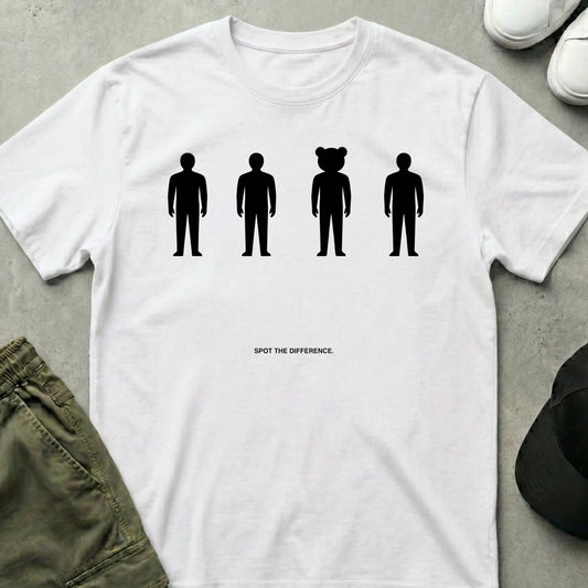 Spot the Difference T-Shirt White