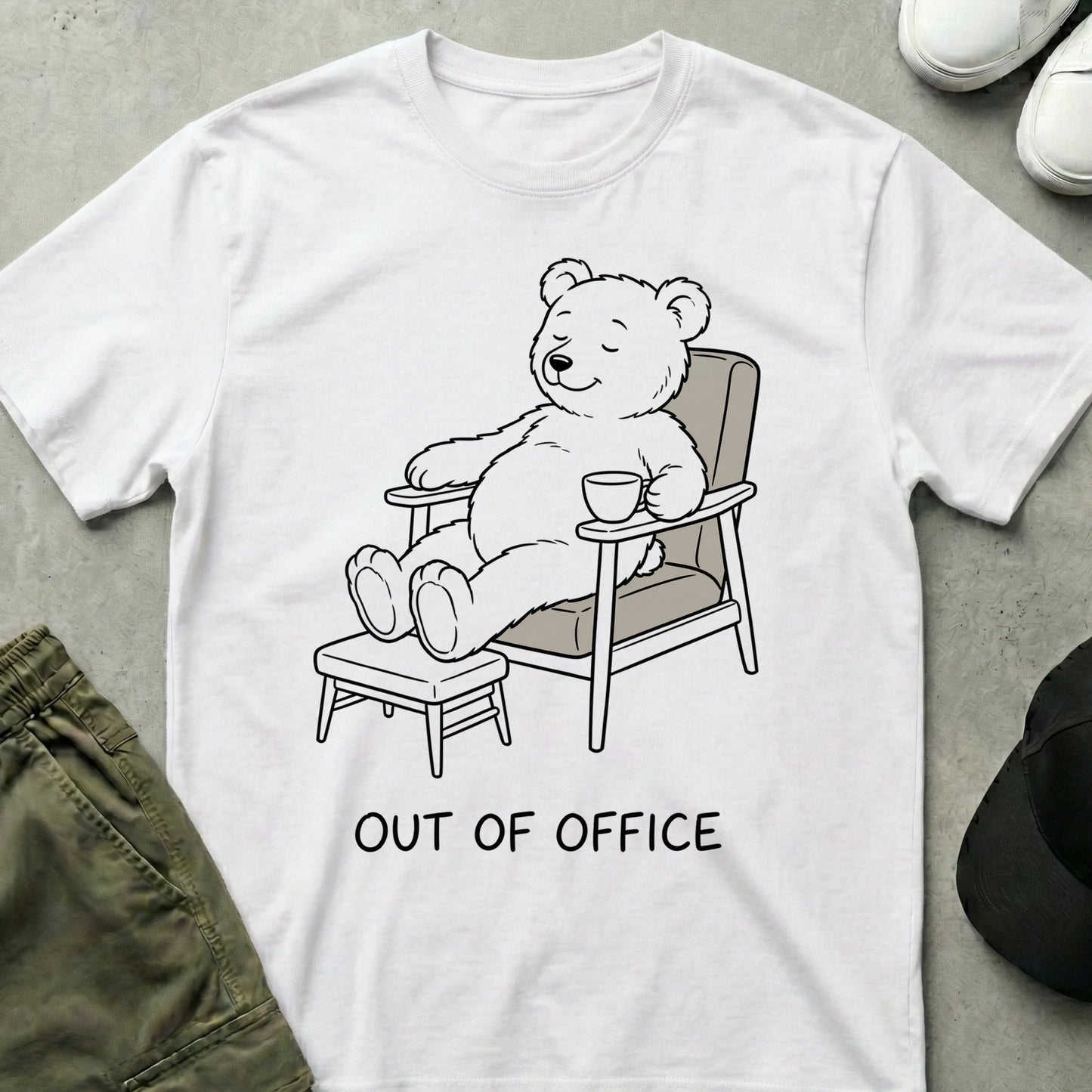Logged Off T-Shirt White