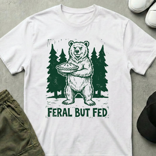 Forest Feast T-shirt White