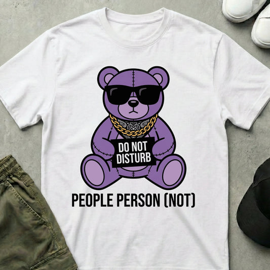 Do Not Disturb T-shirt White