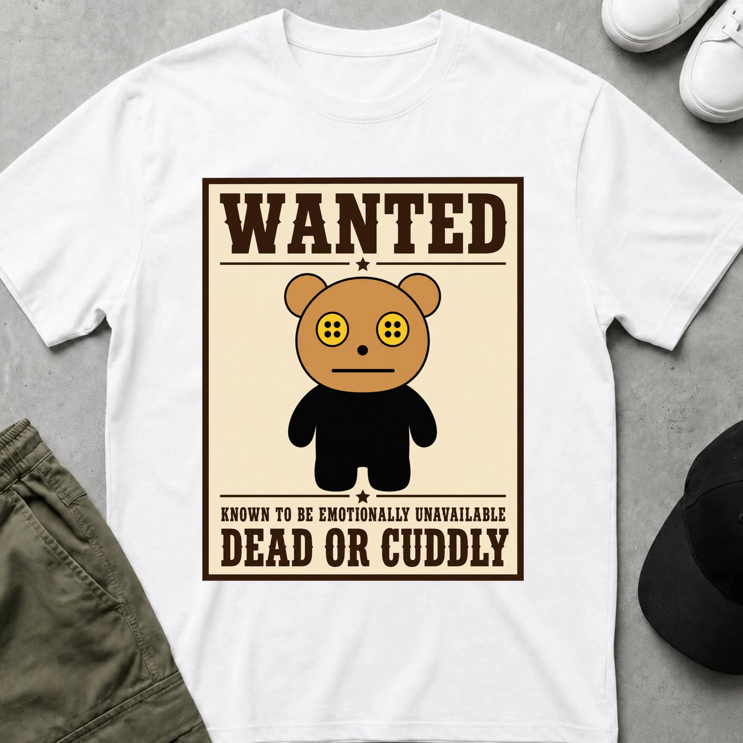 Wanted T-Shirt White