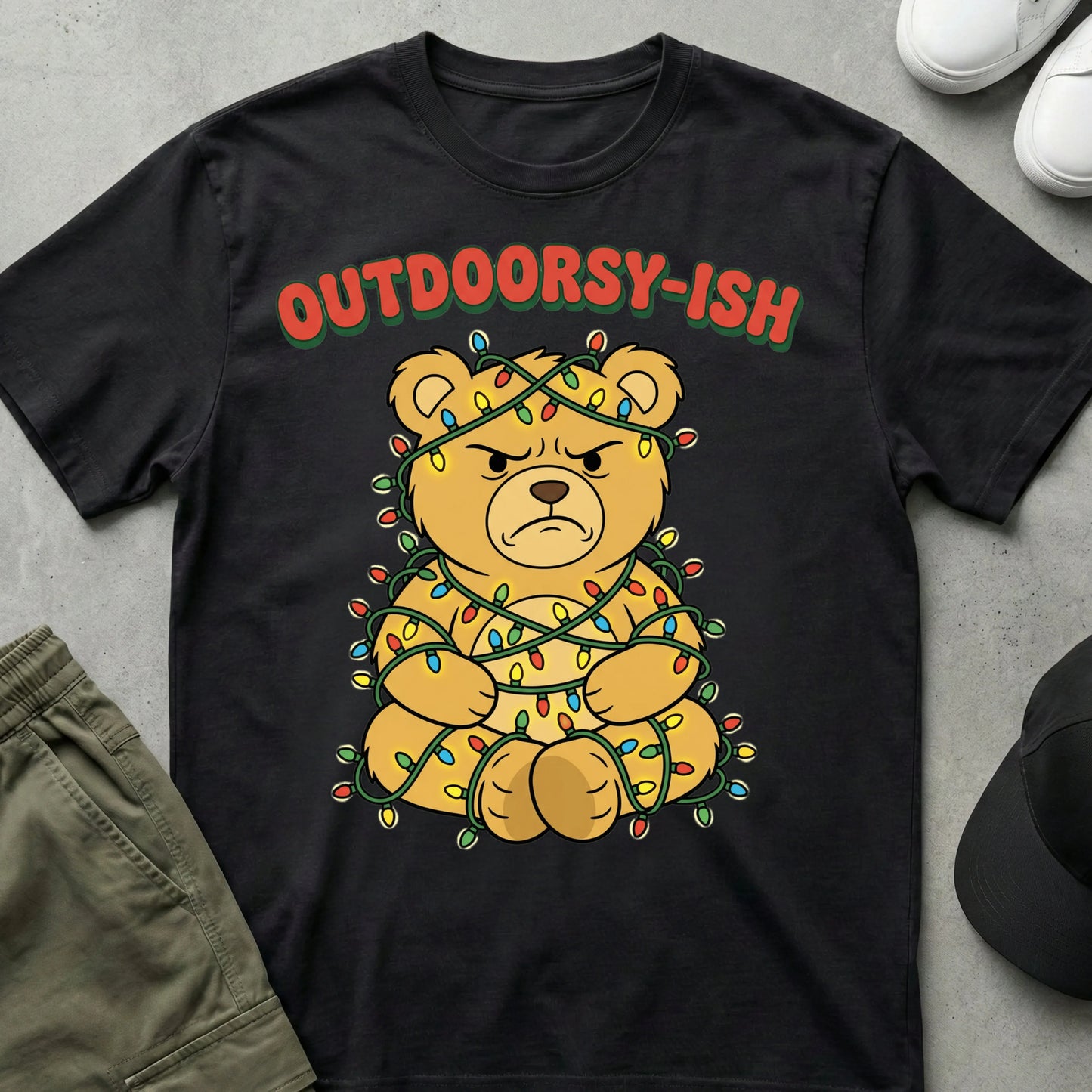 Cabin Chaos T-shirt Black