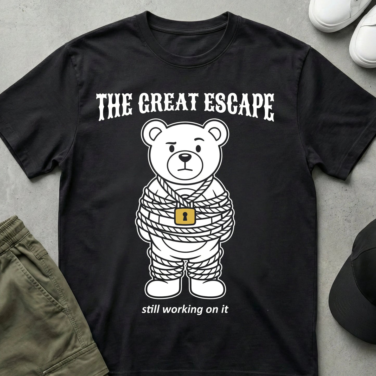 The Great Escape T-Shirt Black