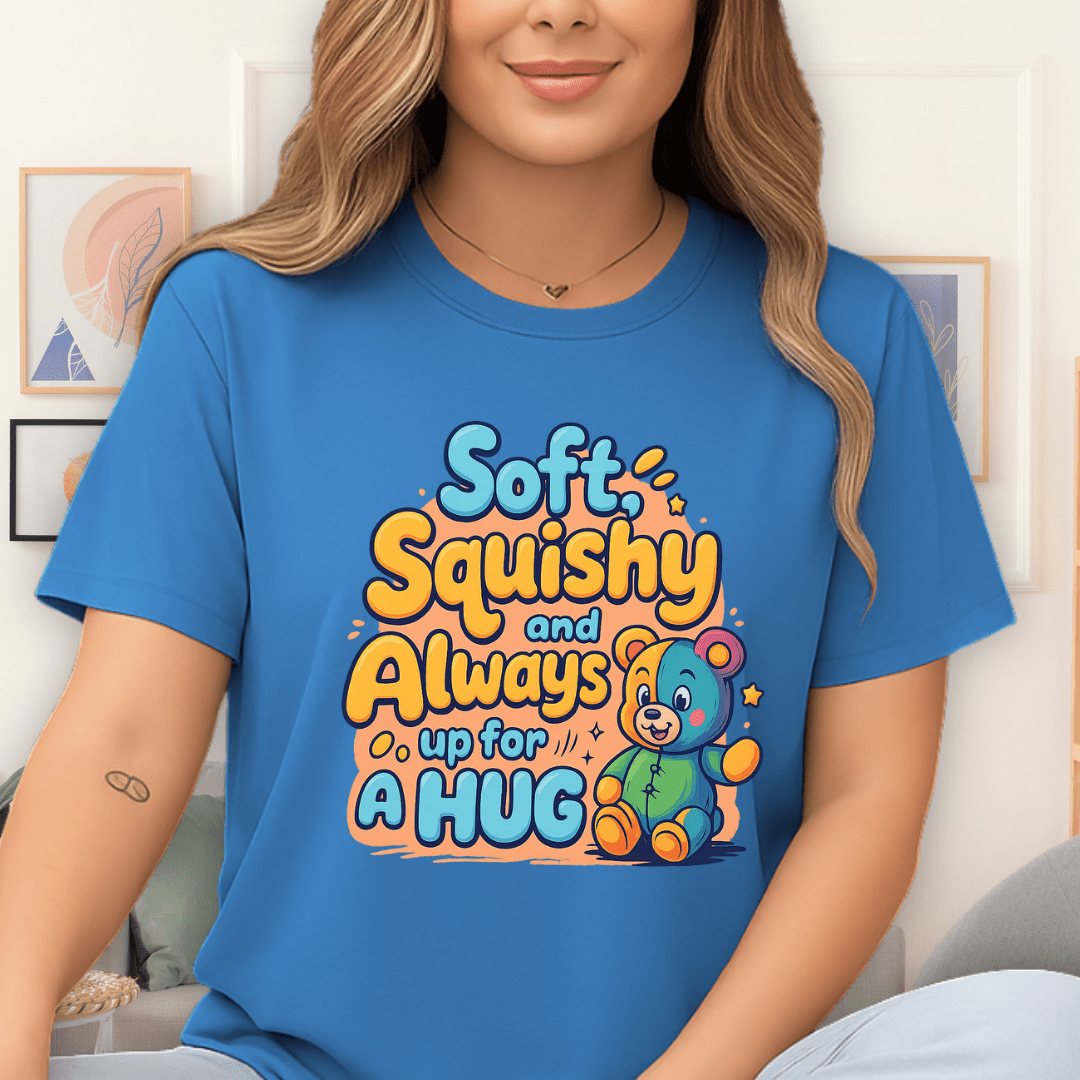 Hug Me T-Shirt Sapphire