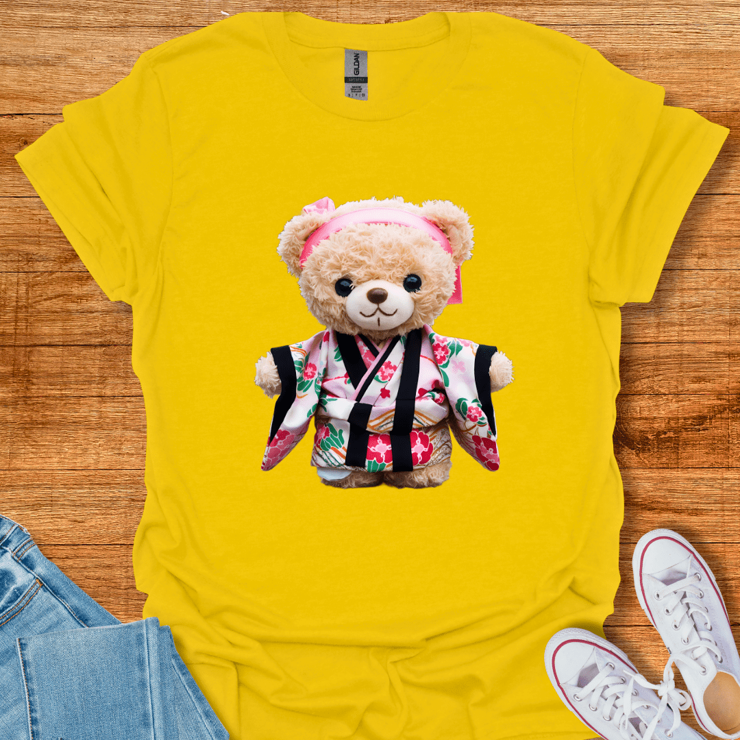 Cool Teds Teddy-Bear Pretty in Pink T-Shirt Daisy / S