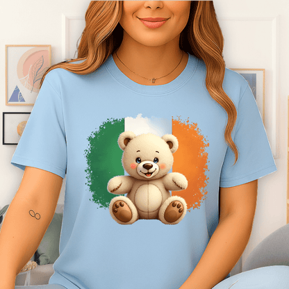 Emerald Isle Smile T-Shirt Light Blue